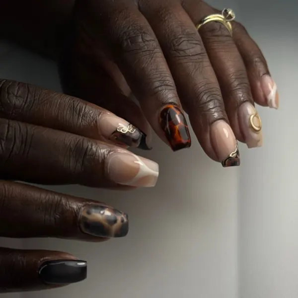 Nail work by Serene Studio