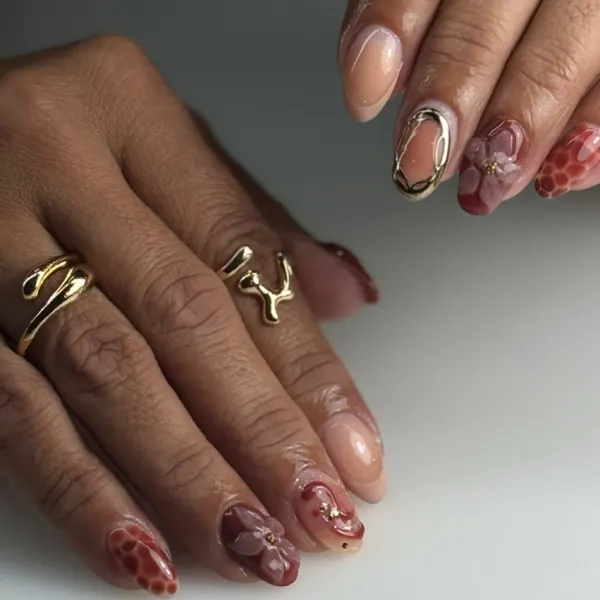 Nail work by Serene Studio