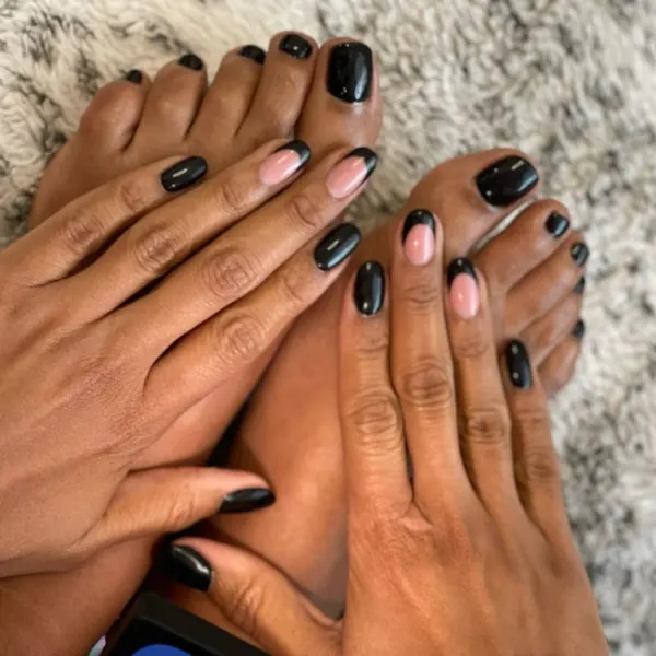Nail work by Serene Studio